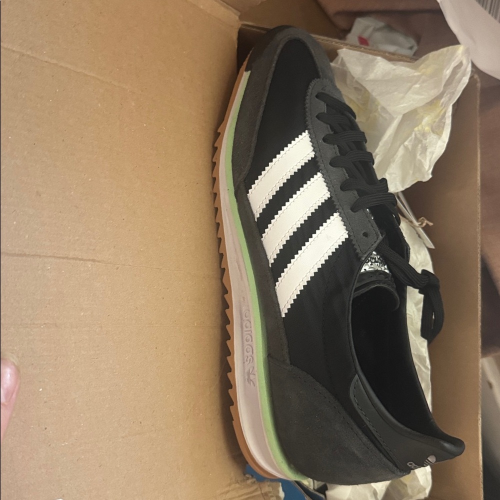 Adidas women’s  Black and White Sneakers